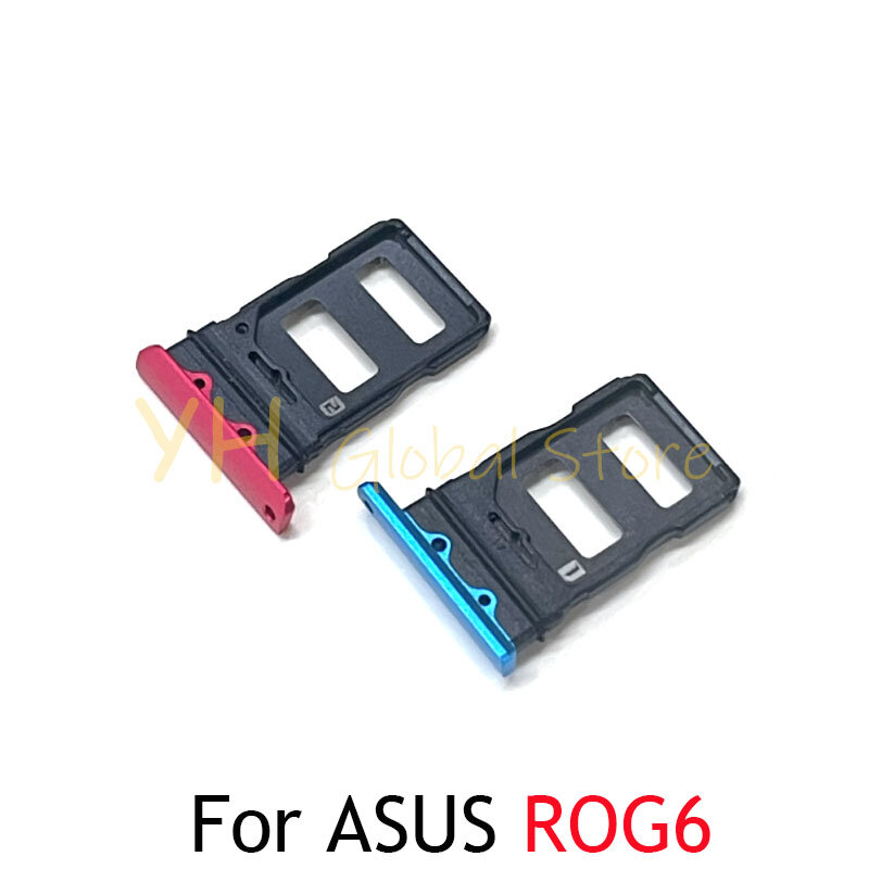 Per ASUS ROG6 ROG Phone 6 Sim Card Slot vassoio supporto parti di riparazione della scheda Sim