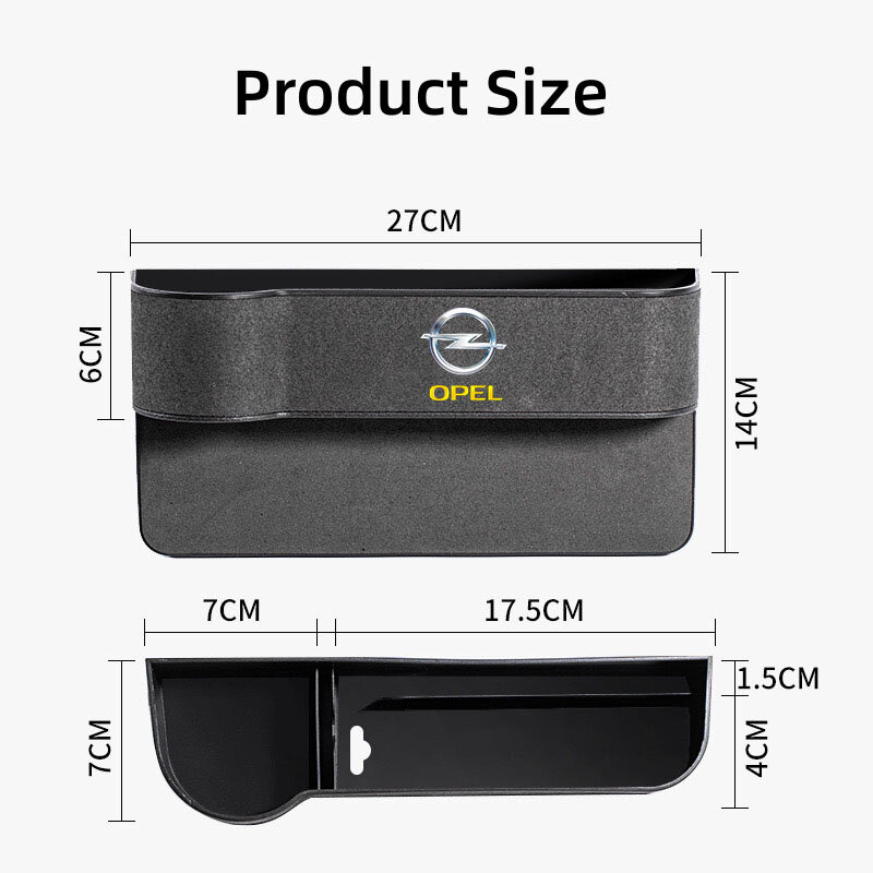 Car Seat Crevice Gaps Storage Box Seat Organizer Gap Slit Filler Holder For Opel Astra Corsa Vectra Insignia Me Auto Accessories