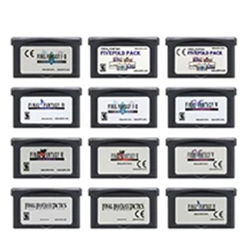 GBA Game Cartridge 32 Bit Video Game Console Card Final Fantasy Series Dawn of Souls Tactics Fivefold Pack for GBA/SP/DS