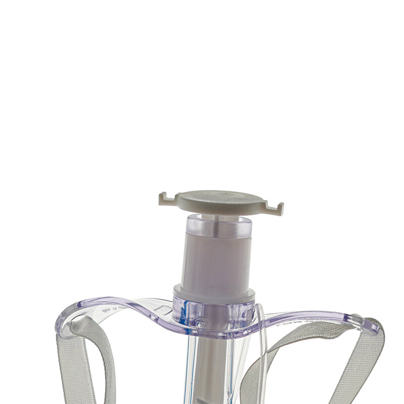 Tubo de traqueostomia desechable, tubo estéril de PVC de grado médico con globo piloto con manguito para veterinario, Hospital de animales, 1/3/5 piezas