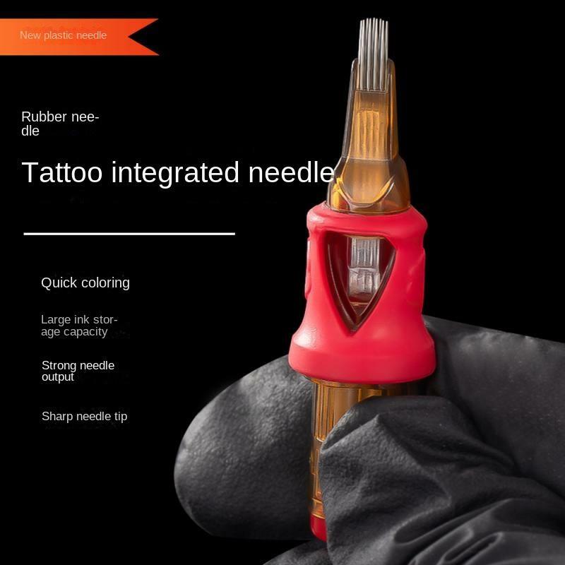 1 szt. Profesjonalnych wkładów do tatuażu igieł jednorazowe sterylizowane igła do tatuażu bezpieczeństwa membranowego do akcesoriów maszynka do tatuażu