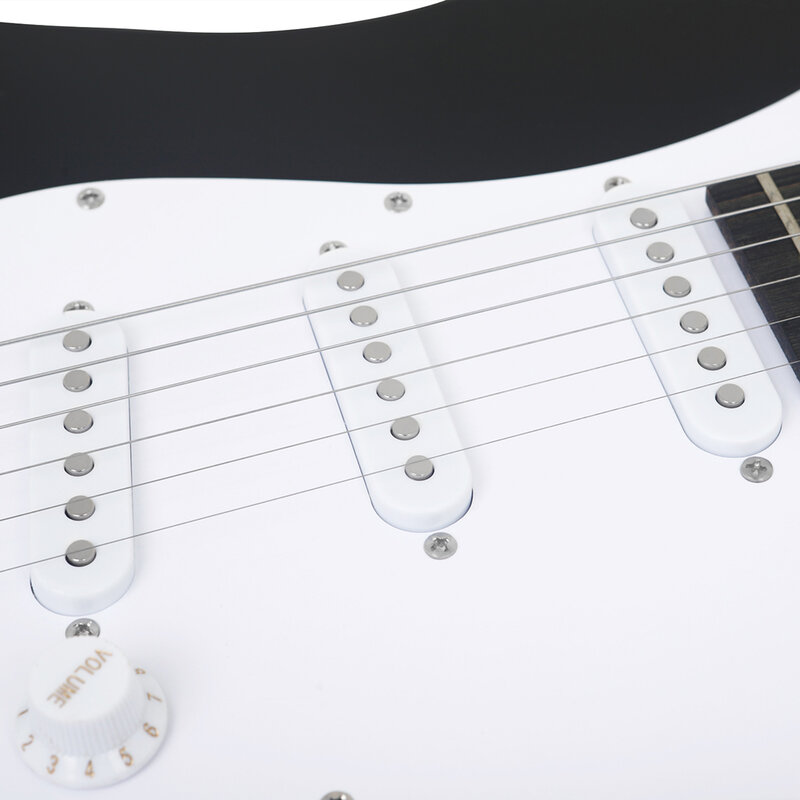 Slade neue 39 Zoll E-Gitarre 6 Saiten 22 Bünde st E-Gitarre Set Palisander Griffbretter E-Gitarre mit Verstärker