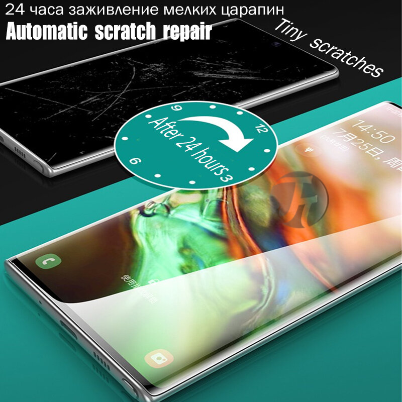 Film hydrogel pour Samsung Galaxy Note 20 10 8 9 S10 S9 S8 S20 Plus A51 A71 5G A50 A70 A21S M31 A31 S20 Ultra Cover