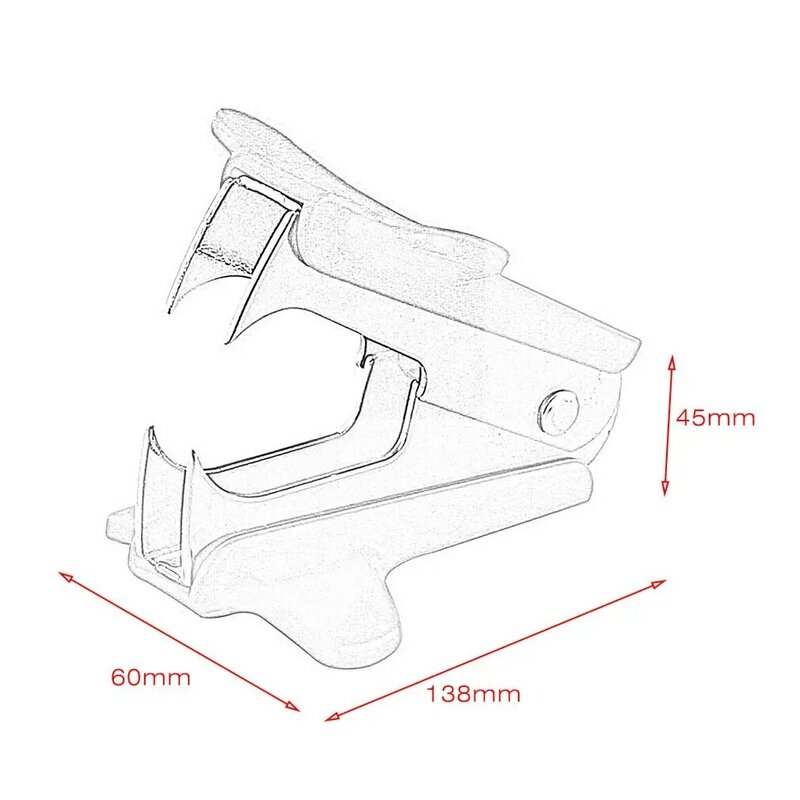 Tianse Staple Remover School Stationery Office Binding Supplies Stapler Supporting Mini Portable Standard Metal