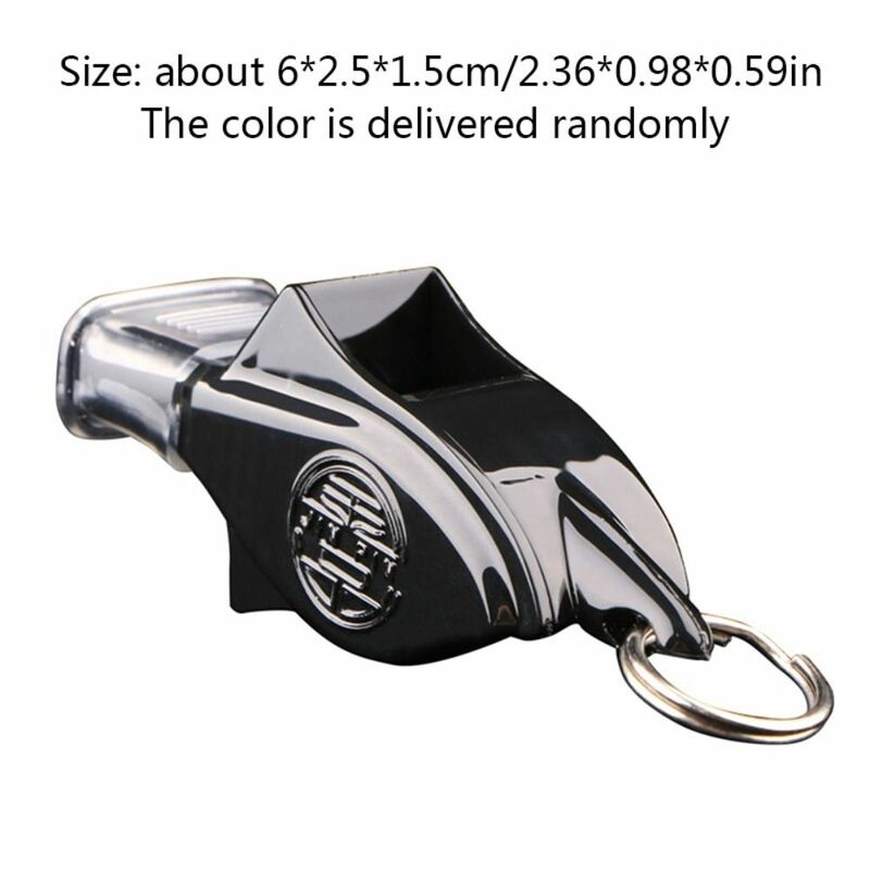 Survival Soccer High Frequency ABS Material Basketball Camping Volleyball Dolphin Whistle Whistle 130 Decibels Referee Whistle
