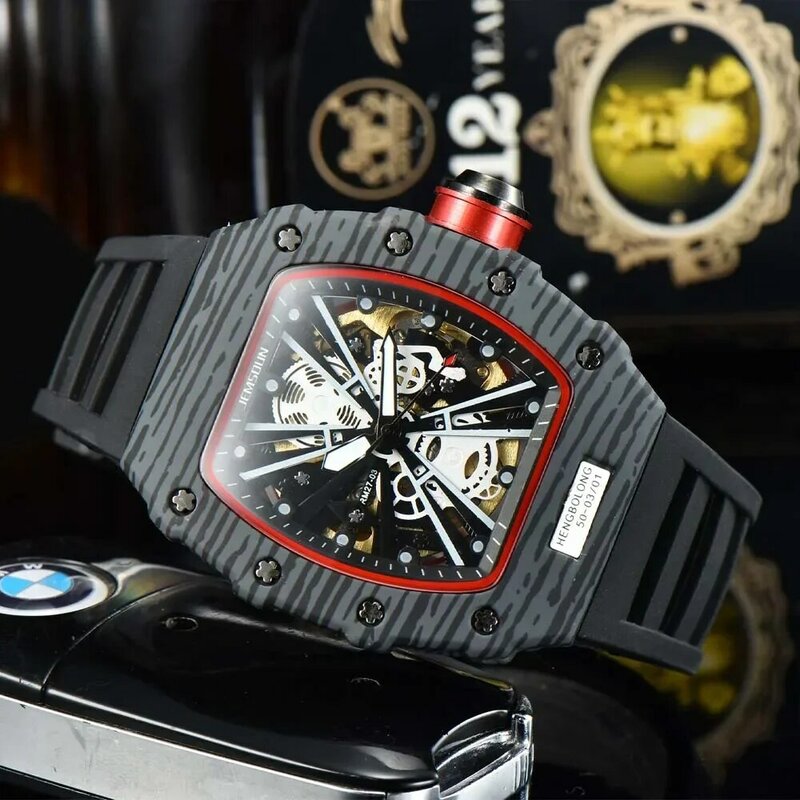 AAA Top New Original Brand Watches for Mens Fashion Automatic Self Winding Mechanical WristWatch Classic Sports Waterproof Clock