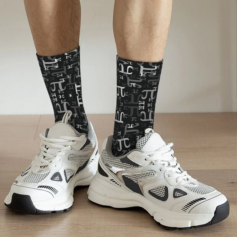 Pi ถุงเท้าฮาราจูกุแบบซุปเปอร์นุ่มพิเศษชุดถุงเท้ายาวสำหรับของขวัญวันเกิดของผู้ชายผู้หญิง