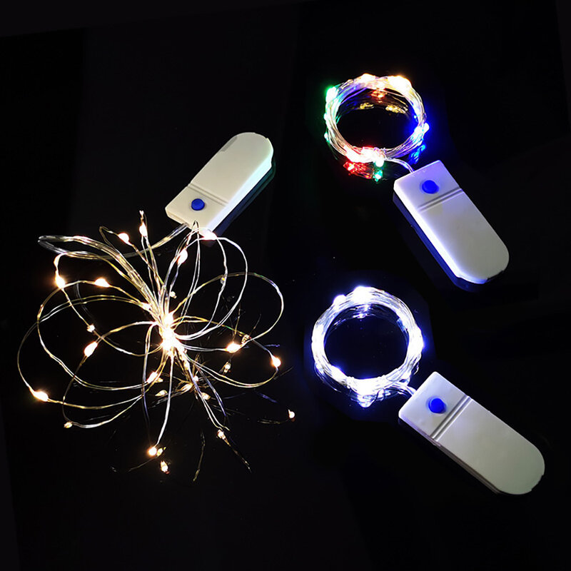 Guirxiété Lumineuse LED en Fil de Cuivre pour l'Extérieur, Étanche, pour la Chambre à Coucher, Festival, ixde Mariage, Décoration de Noël