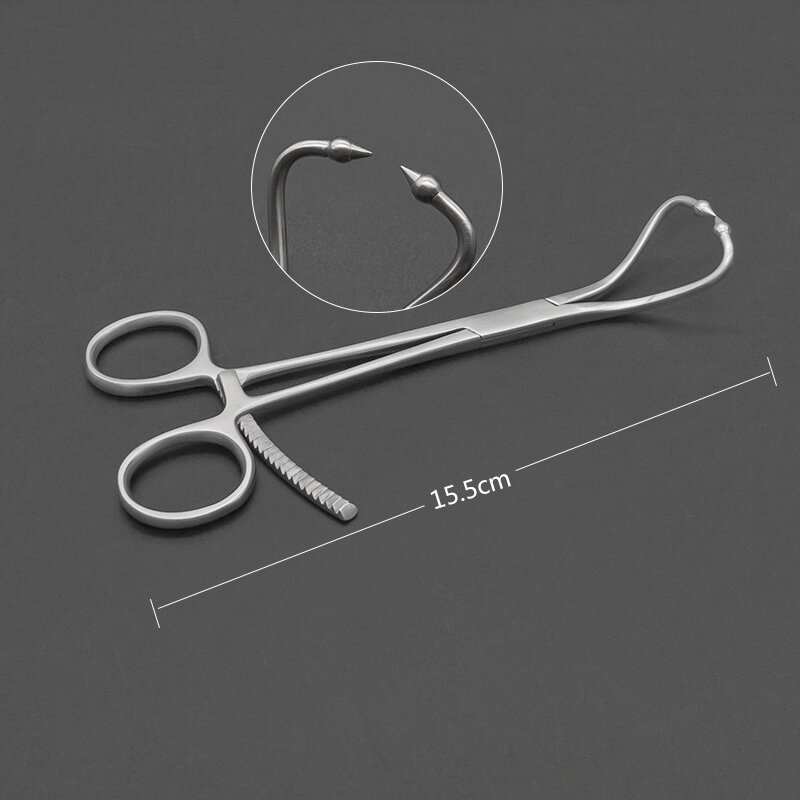 Instrumentos ortopédicos con púas dentadas, pinzas de sujeción esféricas con pinzas de reducción de roturas puntiagudas, ortopédicas quirúrgicas