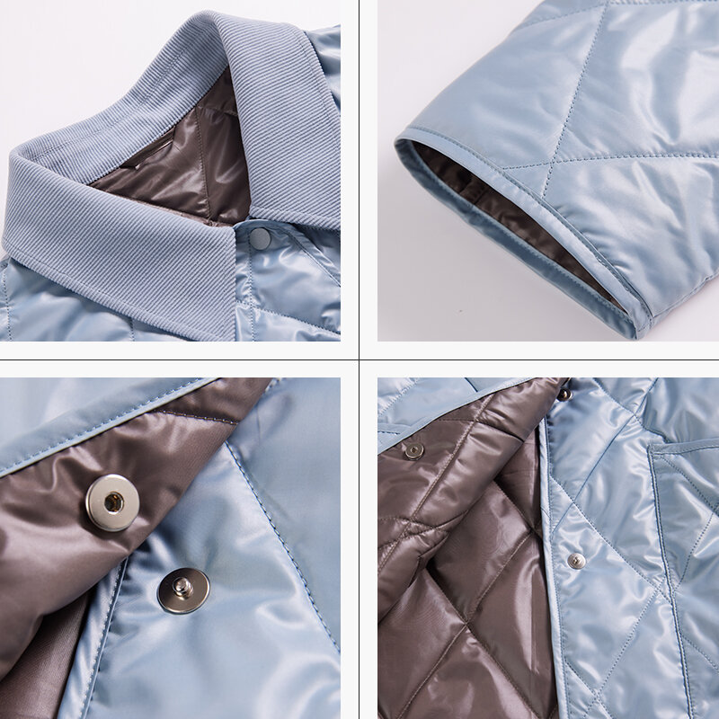 Astrid Женская Весенняя куртка 2023 Стеганое пальто женские парки стеганая модная женская одежда новая верхняя одежда размера плюс