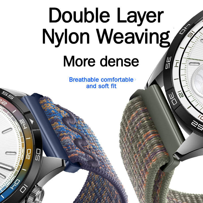 Bracelet à boucle en nylon pour Redmi Watch 3, bande de sport, 22mm, 20mm, Xiaomi Mi Watch3 Active, Samsung Galaxy Watch 6, 5, 4 Series