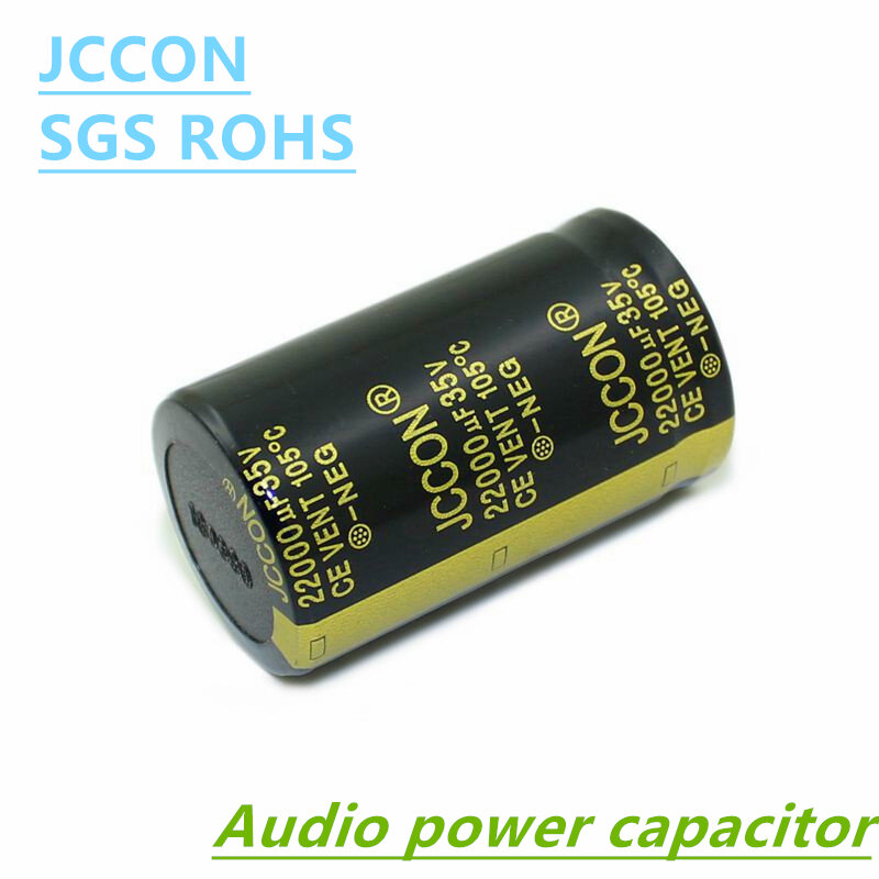 2 Stuks Jccon Audio Elektrolytische Capa 25V 35V 63V 80V 100V 250V V 450V 3300Uf 4700Uf 6800Uf 10000Uf 15000Uf 22000Uf 200 Uf