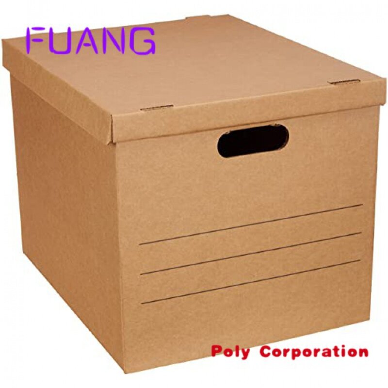 Imballaggio di cartone personalizzato spedizione in movimento scatole di spedizione scatole di cartone ondulato per imballaggio scatola di imballaggio per piccole imprese