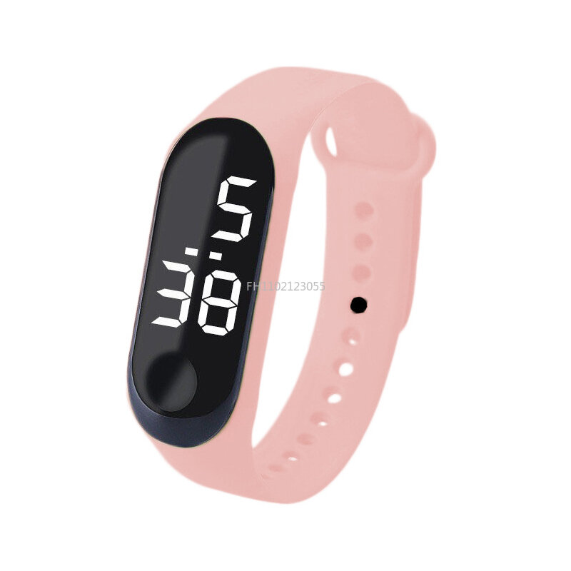 LED cyfrowy zegarek męski kobiety na co dzień Sport bransoletka dla chłopców zegarki elektroniczne silikonowy zegarek na rękę dla dzieci dzieci
