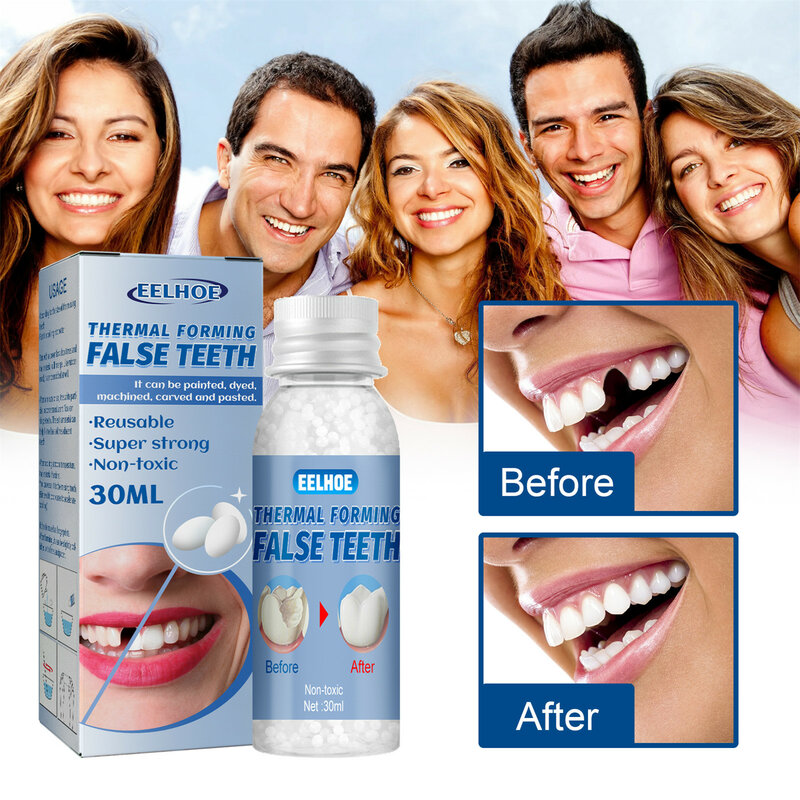 Filling Teeth Glue Waterproof Glue Dentist Tooth Filling Hole Filler Fix Kit Waterproof And Safe Tooth Veneers Gaps Repair Teeth