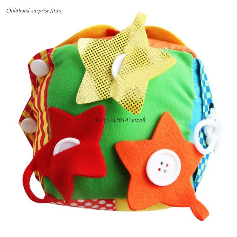 Baby Toddler Learning Basic Dressing Skill Sensory Educational Activity Toy Gift Dropship