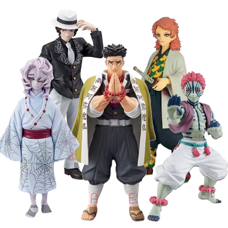 Figurines d'anime Demon Slayer pour enfants, Kimetsu No Yaiba, GK Model, Muzan Akatro pouvez-vous oumei Sabito Butter, Figurines d'action, Jouets pour enfants, 17cm
