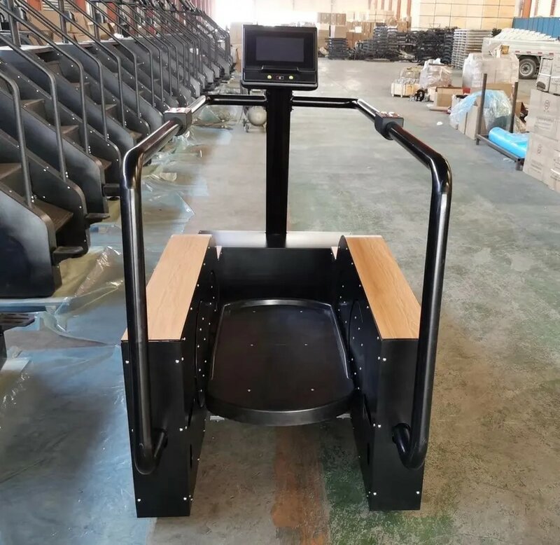 Hot Sale Gym Equipment Wooden Surfing Machine With LCD Screen WH840