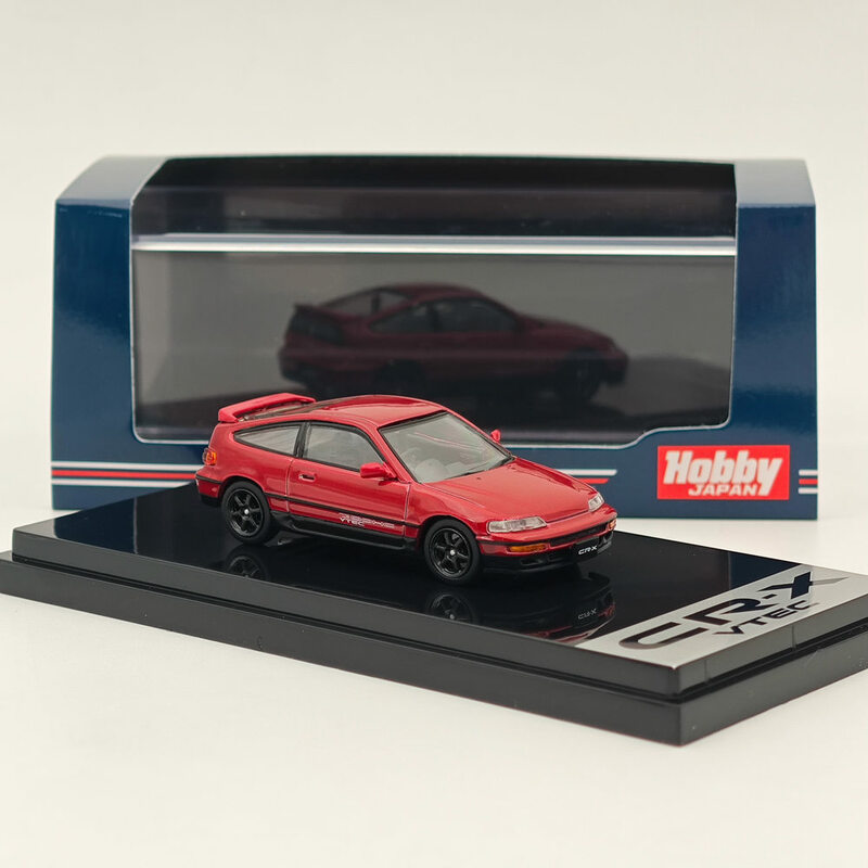 Hobby Japan 1/64 CR-X SiR (EF8) J.D.M. Style Red Pearl HJ643005R Diecast Model Car Collection