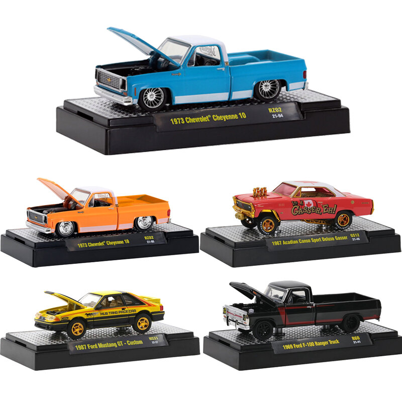 Johnny Lightning 1/64 M2 mesin Diecast & mainan mobil mainan logam paduan koleksi Model Diecast Mobil Model mainan untuk koleksi hadiah