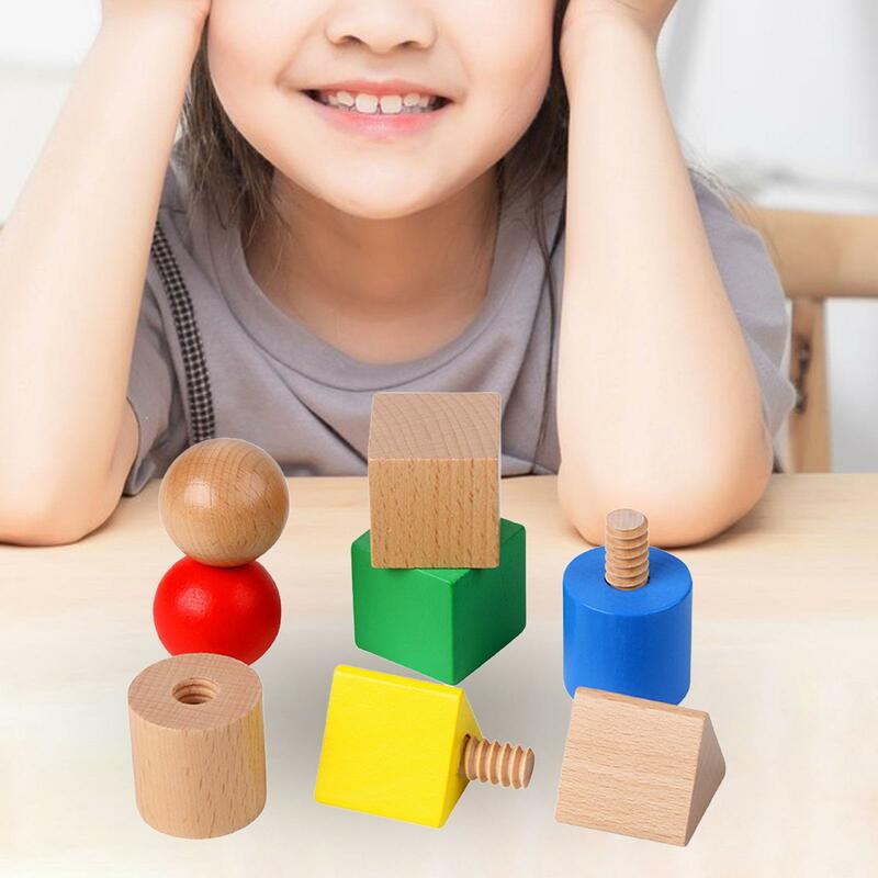 Juego de clasificación Montessori con forma de juguete cognitivo, caja a juego, regalos de cumpleaños, juguete de desarrollo, juguete a Juego de 2, 3 y 4 años