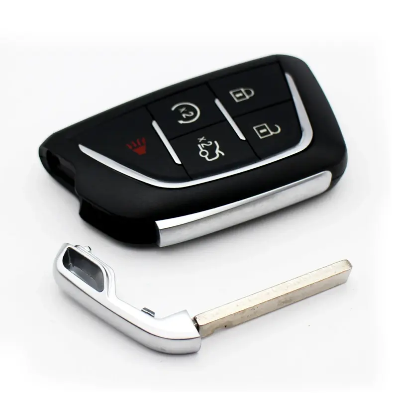 Chave remota Smart Car Fob, entrada Keyless, 5 botões, 433MHz, chip ID49, apto para 2020-2023 Cadillac CT4 CT5 XT4 FCC ID : YG0G20TB1