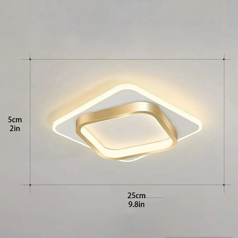New Modern Led Ceiling Light Simple Balcony Crossing Light Home Corridor Porch Channel Ceiling Light Nordic Wind Cloakroom Light