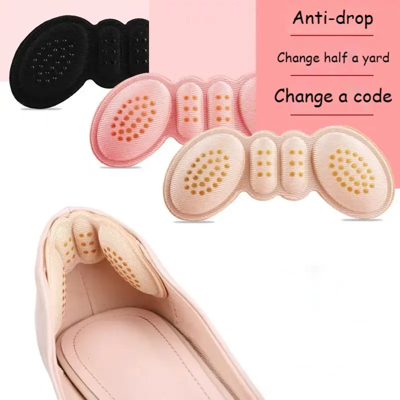 Solette da donna di moda per scarpe tacchi alti regolare le dimensioni impugnature adesive per tallone adesivo protettivo inserti per la cura del piede per alleviare il dolore