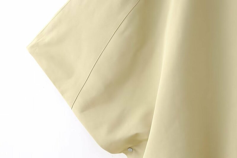 Women's 2024 New Fashion Casual Joker Loose Version of the Cloak Coat Retro Long-sleeved Hooded Design Women's Coat Chic Top