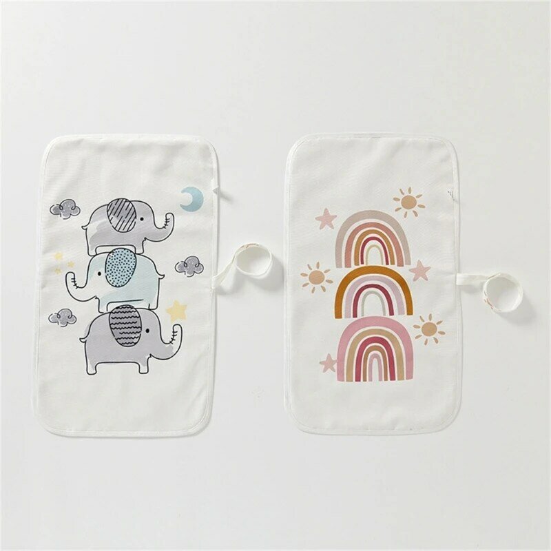 Infant Washable Diaper Pad Portable Nappy Changing Mat Soft Durable Nappy Sheet