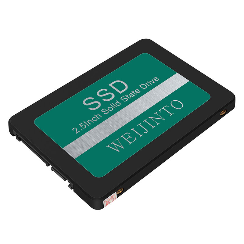 WEIJINTO-Disco de estado sólido para desktop e laptop, HDD, disco rígido, 2,5 ", 128GB, 256GB, 500 GB, 512GB, 1TB, 360GB, 720GB, SATA3