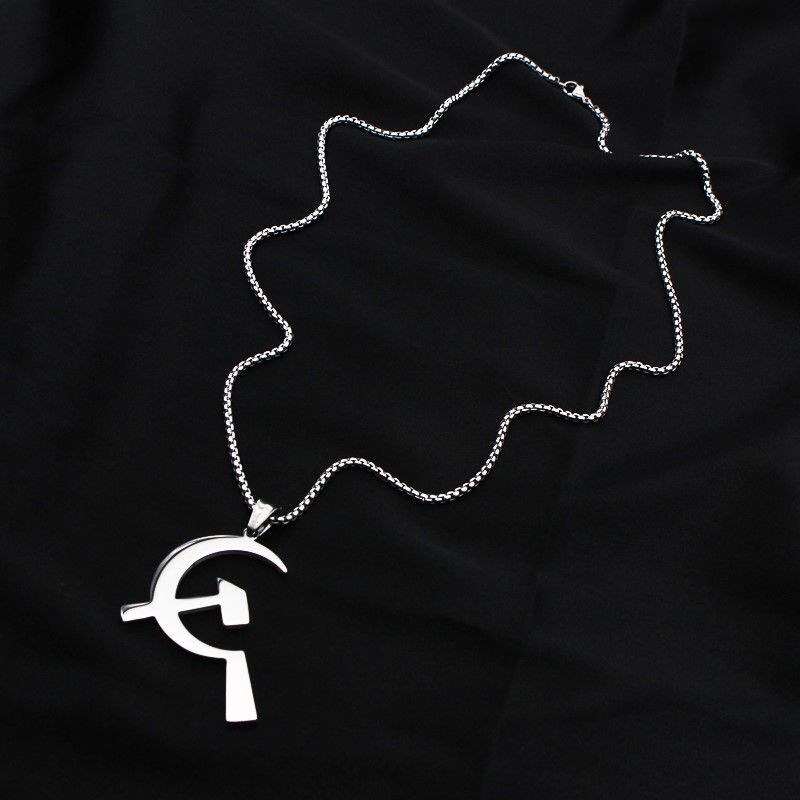 Ожерелье с подвеской «Серп» для мужчин и женщин