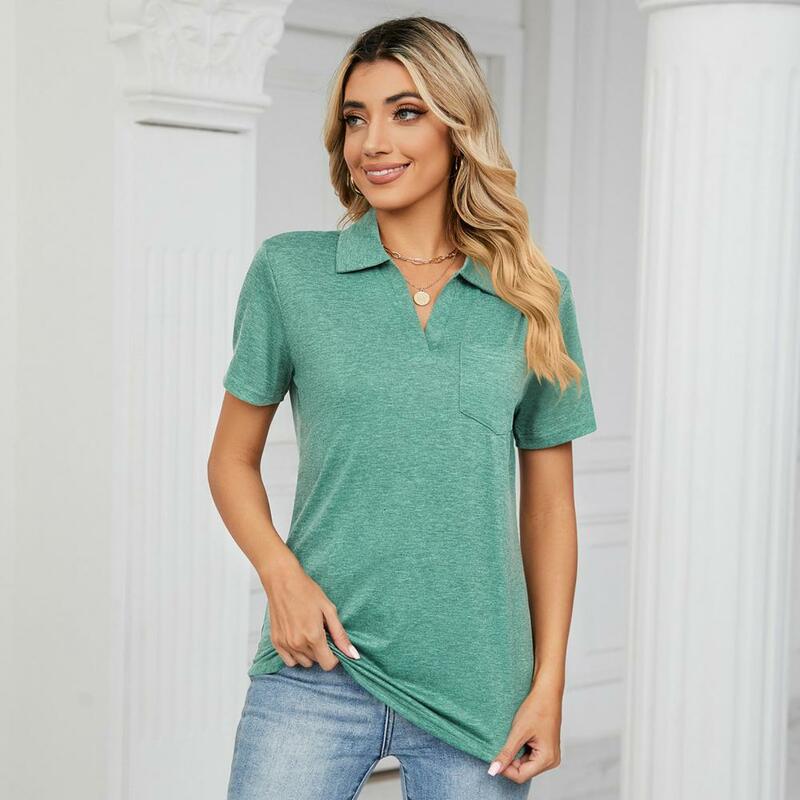 Fashion Casual Loose Summer Ladies Top Tee Shirt Quick Drying  Sweat Absorbing