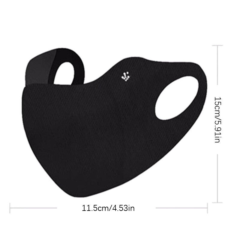 Upf50 Anti-UV-Gesichts schutz wasch bare Hyaluronsäure-Gesichts maske Outdoor Running Cycling Sport Sonnenschutz maske