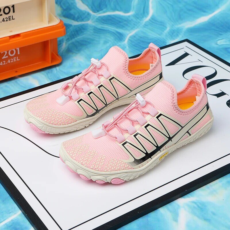 Swimming Water Shoes For Men Women Barefoot Beach Sandals Upstream Aqua Diving Shoes Fitness Yoga Surf Hiking Wading Sneakers