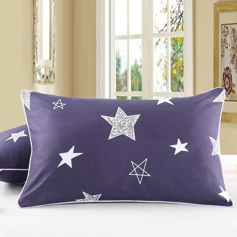 High-quality Household Cotton Pillow 60x40cm Dormitory Student Single Pillow Simple Printed Pattern Children's Soft Sleep Pillow