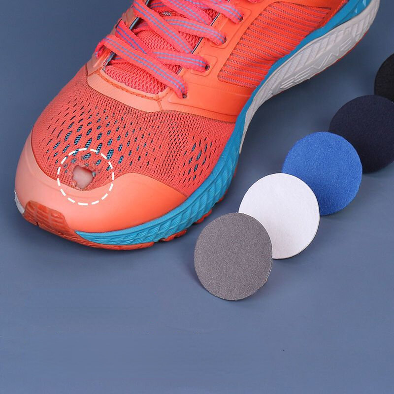 Scarpe da ginnastica toppe per scarpe tomaia riparazione solette Patch Vamp Repair support sottopiede per scarpe protezione per tallone foderato accessori per scarpe antiusura