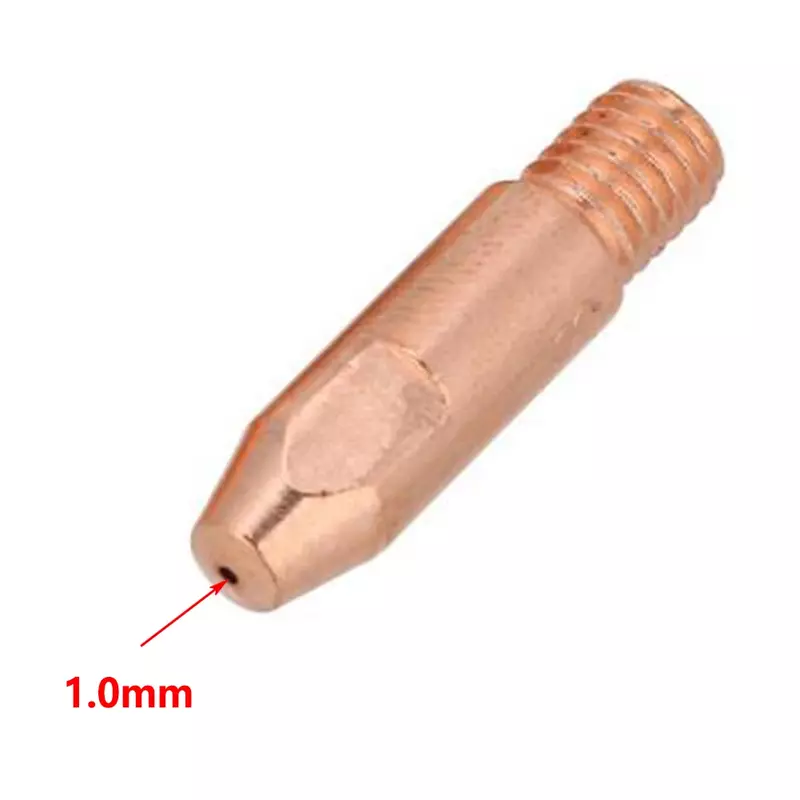 Alat las kontak tembaga logam baru untuk Binzel 24KD obor las 0.8/1.0/1.2mm kontak tembaga