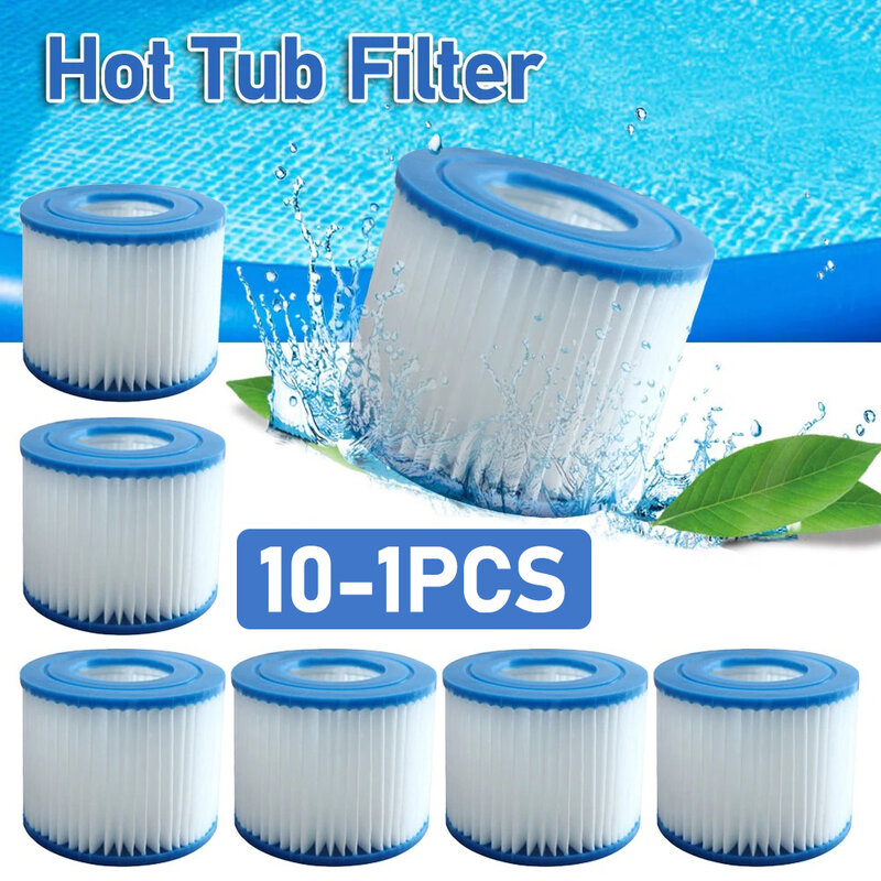 Type VI Pool Filter Replacement Swimming Pool Filter for Flowclear Size VI Filter Cartridge Lay-Z-Spa for Intex Filter
