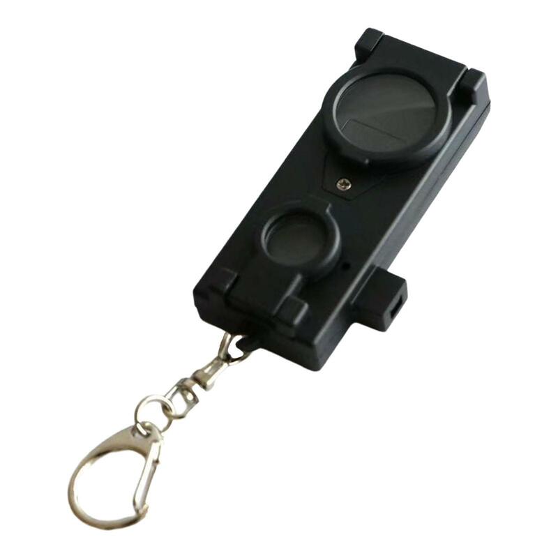 2x Durable Outdoor Multifunctional Whistle Magnifying Glass, LED Lamps,