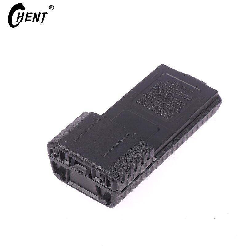 Caja de batería para walkie-talkie, carcasa extendida, color negro, 1 piezas, 5R, UV5R, BF, UV, 5R