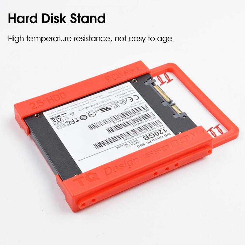 Bandeja de montaje de disco duro, útil soporte de disco duro de 2,5 a 3,5 pulgadas, soporte de disco duro ligero para ventilador de refrigeración