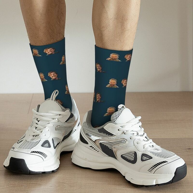Pedro Pascal Funny Meme Socks Harajuku High Quality Stockings All Season Long Socks Accessories for Unisex Gifts