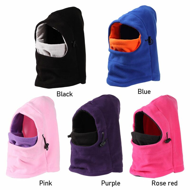 Ragazzi ragazze Fleece Thermal Ski Mask cappuccio Cap Full Face passamontagna cappello bambini Cap