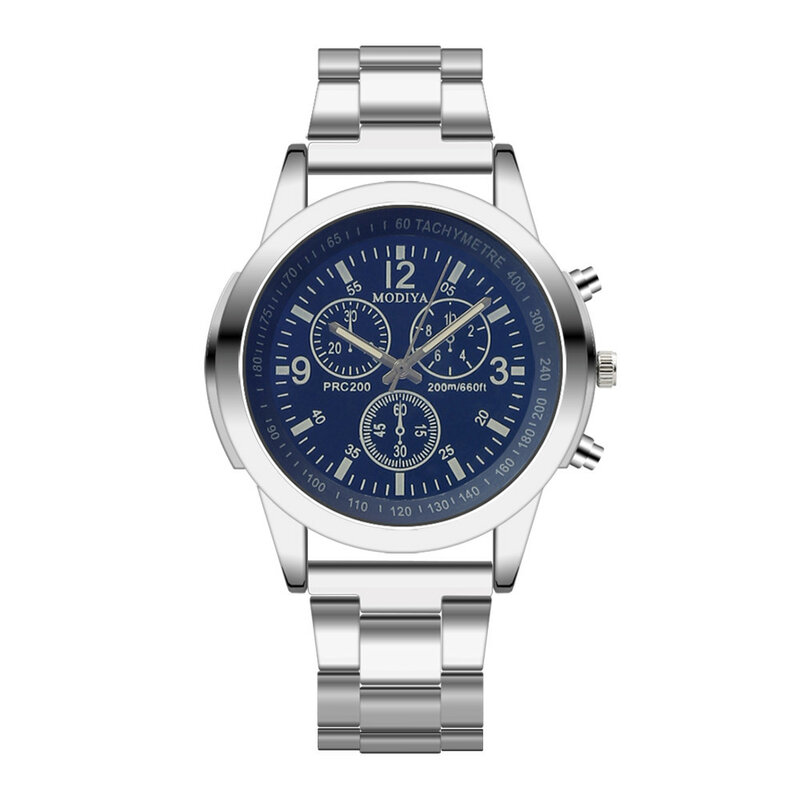 Edelstahl Armbanduhren für Herren Top Marke Luxus Mode & lässige analoge Quarzuhren männliche Business Reloj Hombre
