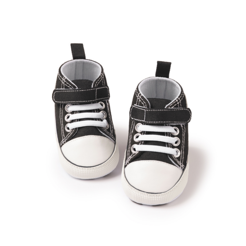 Zapatos de bebé para niños y niñas, zapatillas deportivas antideslizantes con suela suave, para primeros pasos