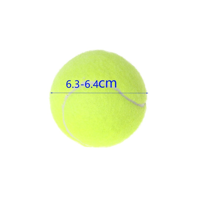Pelota de tenis de fibra química para práctica primaria, entrenamiento de partido de tenis de estiramiento, alta flexibilidad, Club escolar, 1 metro