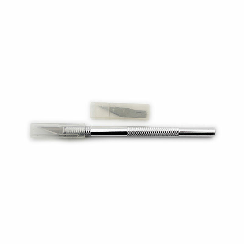 Metall Skalpell Messer Klingen Nicht-slip Cutter Gravur Handwerk Messer Klingen für Handy Laptop PCB Reparatur Hand Werkzeuge