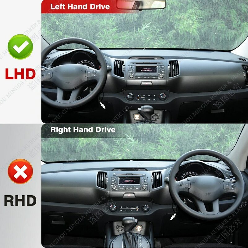 Auto Dashboard Hoes Voor Kia Sportage 3 2011 2012 2013 2014 2015 Dashmat Zonnescherm Anti-Uv Tapijten Auto-Accessoires