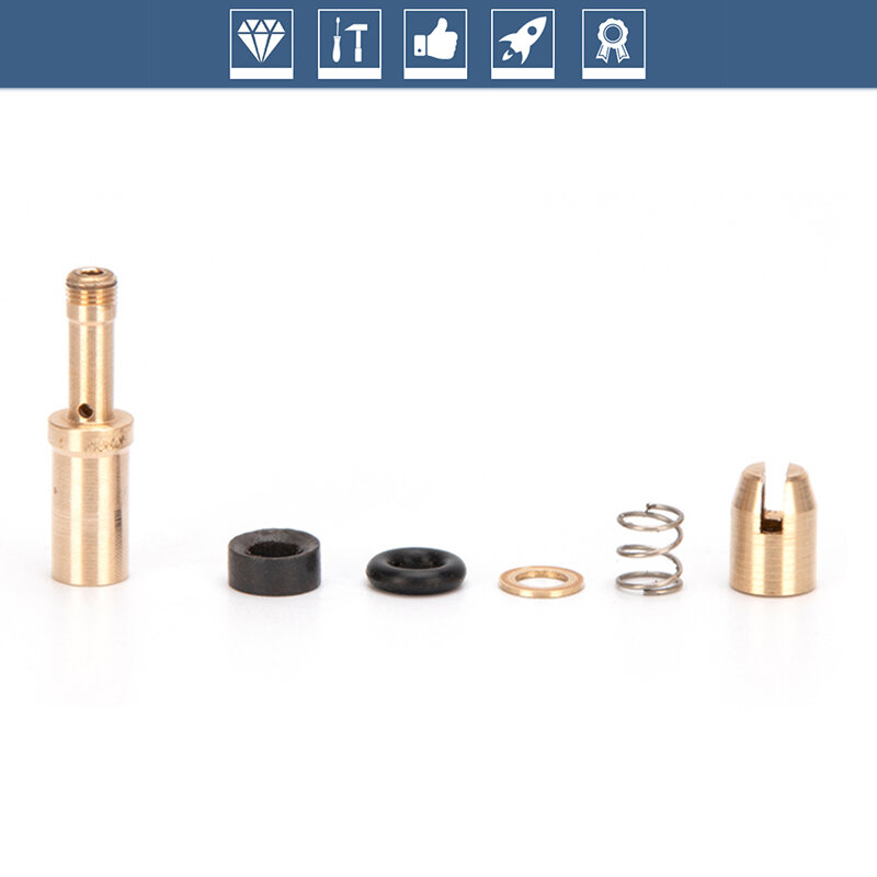 100% Copper Piston Third Stage Replacement Kit  High Pressure 30MPa 300bar 4500psi Air Pump Spare Parts 3pcs/set